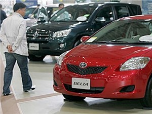 Продажи автомобилей Toyota в Китае растут Продажи автомобилей Toyota в Китае растут