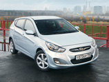 Hyundai Solaris вид спереди